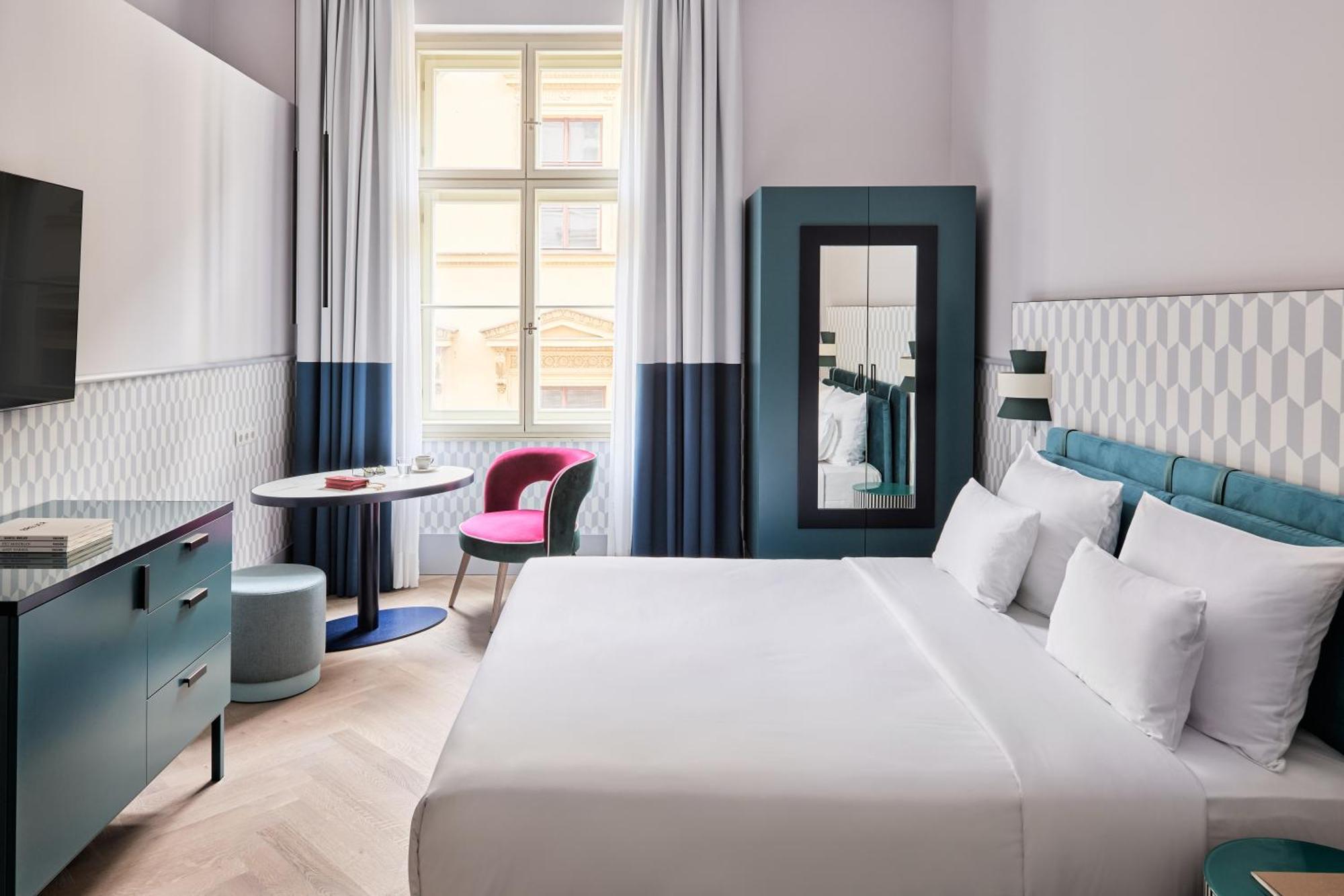 Falkensteiner Boutique Hotel براغ المظهر الخارجي الصورة Deluxe room